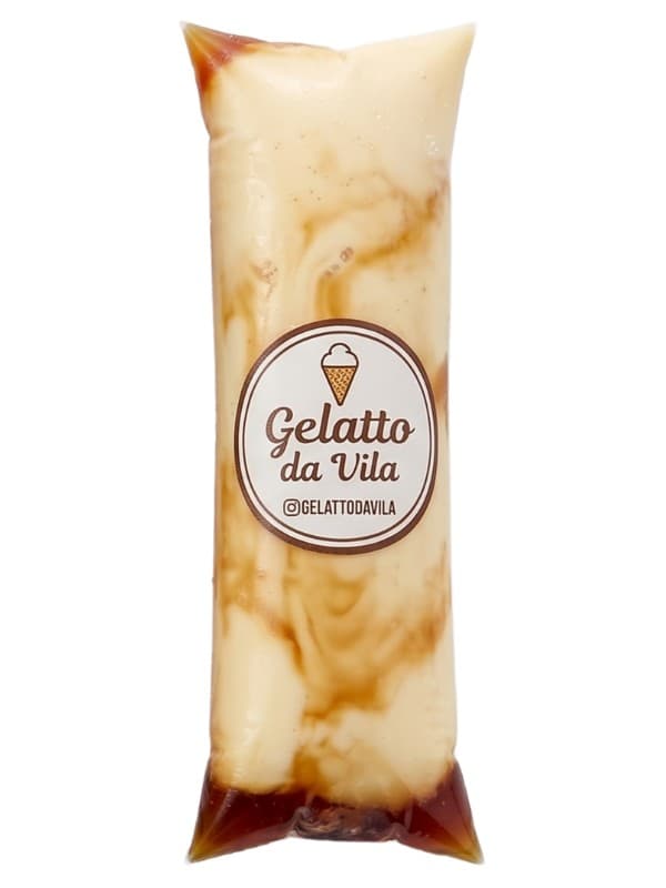 Geladinho Gourmet de Pudim com Calda